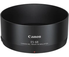 Objektyvas Canon ES-68 Juoda
