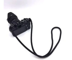 Kameros dirželis - Caruba Climbing Rope Neckstrap Adjustable 2kg Juodas