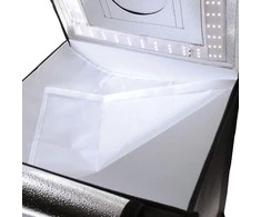 Foto studija - Caruba Nešiojamas Photocube 40x40x40cm Dimmable LED Balta