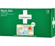 Gelis nuo nudegimo 10x10 cm, 2 vnt/pakuotėje, Cederroth