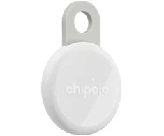 „Chipolo LOOP“ – įkraunamas „Bluetooth“ sekiklis su silikonine kilpa, skirtas „iOS“ ir „Android“, kreidos spalvos