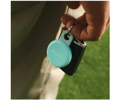 „Chipolo LOOP“ – įkraunamas „Bluetooth“ sekiklis su silikonine kilpa, skirtas „iOS“ ir „Android“, mėtų spalvos