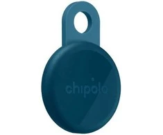 „Chipolo LOOP“ – įkraunamas „Bluetooth“ sekiklis su silikonine kilpa, skirtas „iOS“ ir „Android“, tamsiai mėlynas