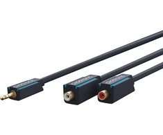 CLICKTRONIC Adapteris 3,5 mm lizdo kištukas - 2xRCA