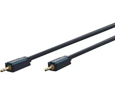Kabelis Clicktronic Jack 3.5mm - Jack 3.5mm 5m tamsiai mėlyna (JAB-1339084)