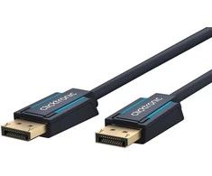 Clicktronic DisplayPort 1.4 laidas, 3 m, juodas