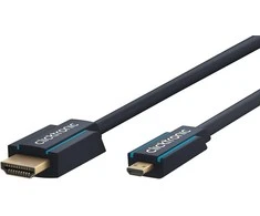 CLICKTRONIC Kabelis HDMI – micro HDMI 2.0 4K 60Hz 5m