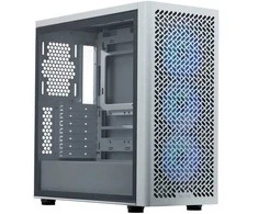 „Cooler Master Elite 502“ kompiuterio korpusas, „Midi-Tower“, ATX, ARGB, grūdintas stiklas - baltas