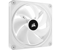 CORSAIR iCUE LINK QX140 RGB Baltas 140 mm magnetinio kupolo ventiliatorius, vienas