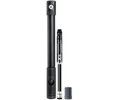 Pompa Crankbrothers Hand clic HP W/CO2 GAUGE juoda