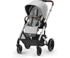 Universalus vežimėlis Cybex Balios S Lux 2in1 Lava Pilkas (Sidabrinis Frame)