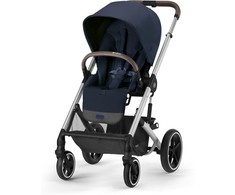 Universalus vežimėlis Cybex Balios S Lux 2in1 Ocean Mėlyna (Sidabrinis Frame)