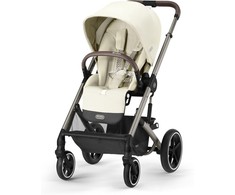 Universalus vežimėlis Cybex Balios S Lux 2in1 Seashell rusvai gelsvas (Taupe Frame)