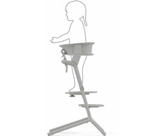 Cybex mokymosi bokštelis kėdei Lemo Learning Tower Set, Suede Pilkas