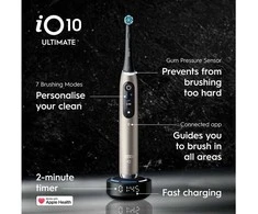 Braun Oral-B iO Lunar Gold electric dantų šepetėlis