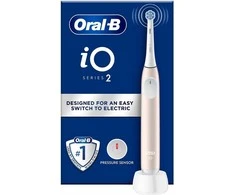 Oral-B iO2 elektrinis dantų šepetėlis, rožinės spalvos