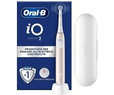 Dantų šepetėlis Oral-B iO2 sähköhammasharja + matkakotelo, vaaleanpunainen