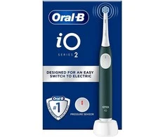 Oral-B iO2 elektrinis dantų šepetėlis, žalias