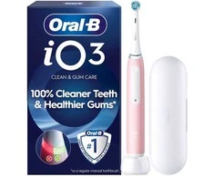 Dantų šepetėlis Oral-B iO3 sähköhammasharja, vaaleanpunainen + matkakotelo