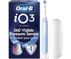 Dantų šepetėlis Oral-B iO3 sähköhammasharja, sininen + matkakotelo