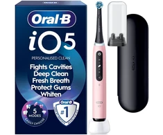 Dantų šepetėlis Oral-B iO5 sähköhammasharja, vaaleanpunainen + matkakotelo