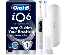 Dantų šepetėlis Oral-B iO6 sähköhammasharja, harmaa + matkakotelo