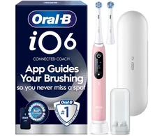 Dantų šepetėlis Oral-B iO6 sähköhammasharja, vaaleanpunainen + matkakotelo