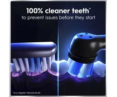 Oral B - iO6 Elektrinis dantų šepetėlis 2 vnt. - Juodas &amp; Rožinė