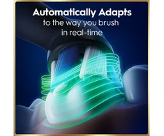 Oral B - iO9 Elektrinis dantų šepetėlis - Sapphire Mėlyna - 2 Šepetėlio galvutė, Charging Travel Case