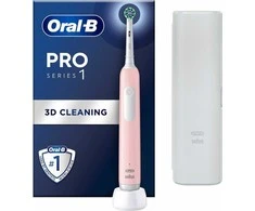 Braun  „Oral-B Pro Series 1“ elektrinis dantų šepetėlis, rožinės spalvos