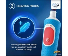 Dantų šepetėlis Oral-B Vitality Pro D103 Kids 3+ Spiderman + etui mėlyna