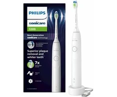 Elektrinis dantų šepetėlis Philips Sonicare Series 5300 HX7108/01, Baltas