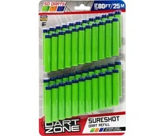 Dart Zone Darts 50 -vaahtomuoviammukset