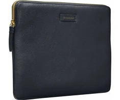 Krepšys dbramante Paris - MacBook Pro/Air 13" Pacific Mėlyna - full grain pebbled leather sleeve