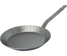 DE BUYER 28 cm MINERAL B ELEMENT keptuvė steikams