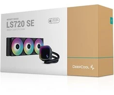 Deepcool | Liquid CPU Cooler | LS720 SE | Juodas | Intel, AMD