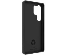 dbramante dbramante1928 Greenland - Nugarėlės formos telefono dėklas - Plastikinis - Naktinis Juodas - Samsung Galaxy S25 Ultra