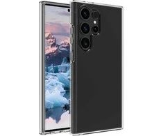 Skaidrus „Samsung Galaxy S24 Ultra Iceland Pro“ dėklas, pagamintas „Dbramante1928 Transparent“.