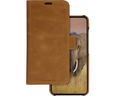 Dėklas Dbramante1928 Lynge, lompakko- ja suojakotelo, Samsung Galaxy S24+, ruskea