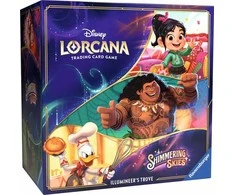 Ravensburger „Disney Lorcana: Shimmering Skies“ (5 rinkinys) „Illuminer's Trove“ prekybos kortelių rinkinys