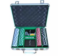 Dėklas Enne Interior Pro Poker -pokerisetti alumiinisalkussa