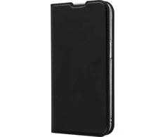 Dėklas Fonekit Bookcase -suojakotelo, iPhone 16e / 17e, musta