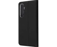 Dėklas FoneKit BookCase -suojakotelo, Samsung Galaxy S24 FE, musta