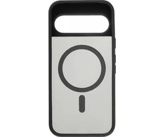 FoneKit Magneettinen Soft Touch -suojakuori, Google Pixel 9, musta/harmaa