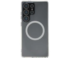Dėklas FoneKit Premium MagSafe suojakuori, Samsung Galaxy S25 Ultra, läpinäkyvä