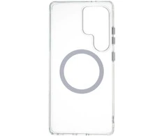 Dėklas FoneKit Premium MagSafe-yhteensopiva suojakuori, Samsung Galaxy S25 Ultra, läpinäkyvä