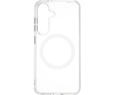 Dėklas FoneKit Premium MagSafe-yhteensopiva suojakuori, Samsung Galaxy S25, läpinäkyvä