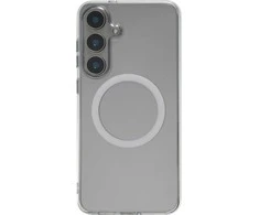 Dėklas FoneKit Premium MagSafe-yhteensopiva suojakuori, Samsung Galaxy S25+, läpinäkyvä