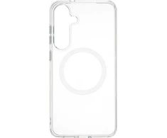 Dėklas FoneKit Premium MagSafe-yhteensopiva suojakuori, Samsung Galaxy S25+, läpinäkyvä