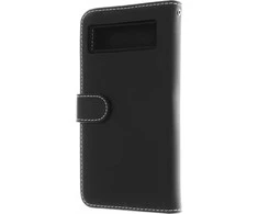 Insmat Exclusive Flip Case piniginės dėklas, Google Pixel 8a, juodas